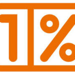 1 procent logo 3