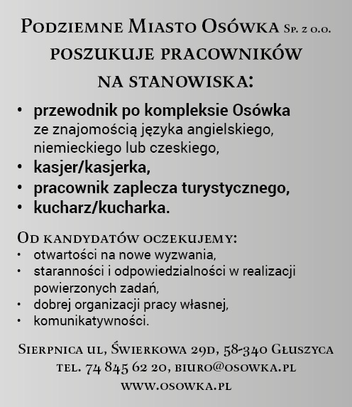 osowka praca
